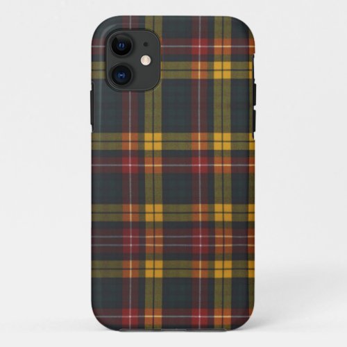 Buchanan Modern Tartan iPhone 11 Case