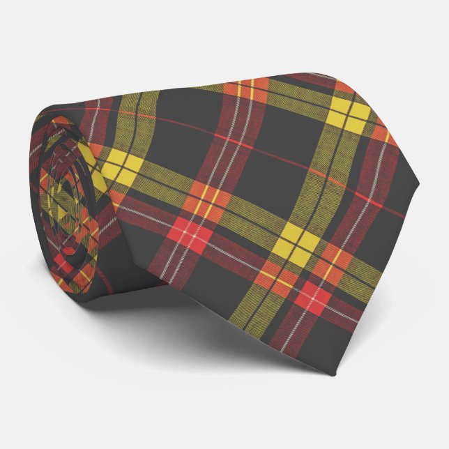 Buchanan Modern Tartan Neck Tie (Rolled)