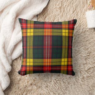 Buchanan Modern Tartan Throw Pillow
