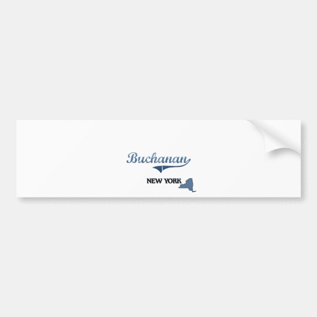 Buchanan New York City Classic Bumper Sticker (Front)