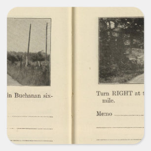 Buchanan, New York Square Sticker