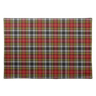 Buchanan Old Dress Scottish Clan Tartan Plaid Cloth Placemat