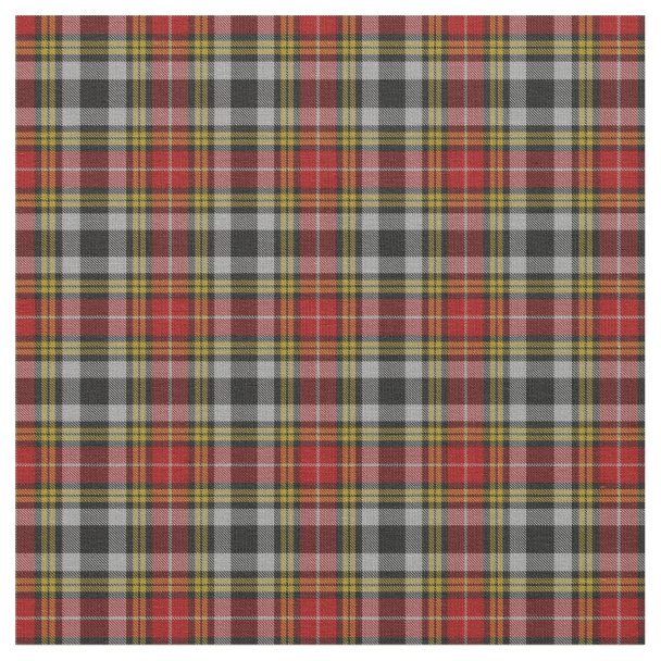 Buchanan Clan Tartan Plaid Pattern Fabric Zazzle