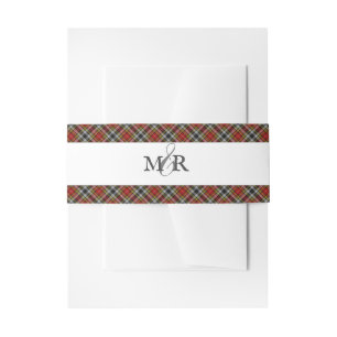Buchanan Old Dress Tartan Invitation Wrap