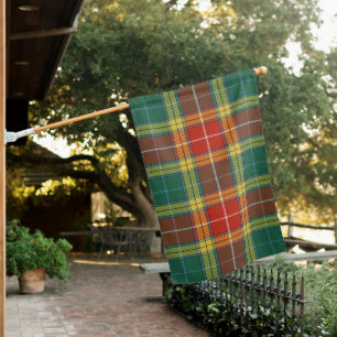Buchanan Old Sett Clan Tartan House Flag