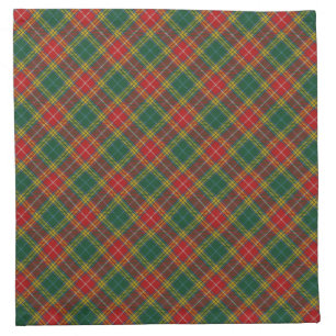 Buchanan Scottish Clan Tartan Napkins