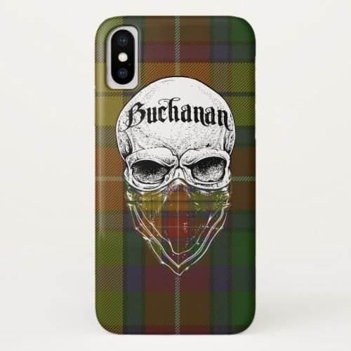 Buchanan Tartan Bandit iPhone X Case