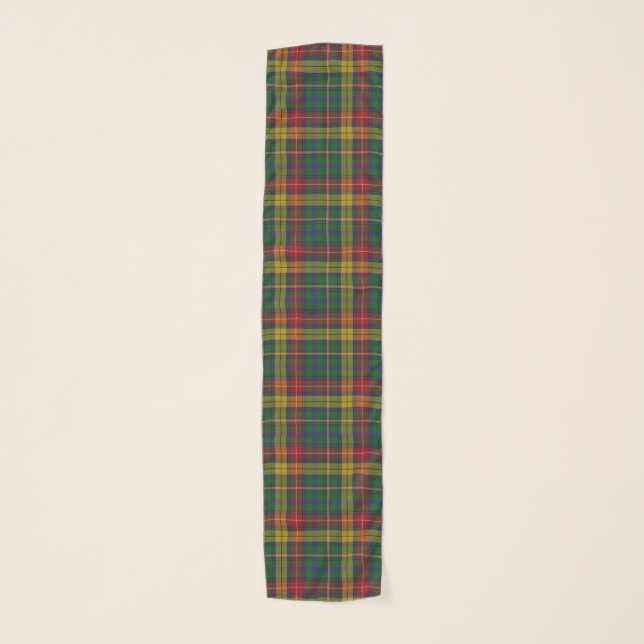 Buchanan Tartan Chiffon Scarf (Front)