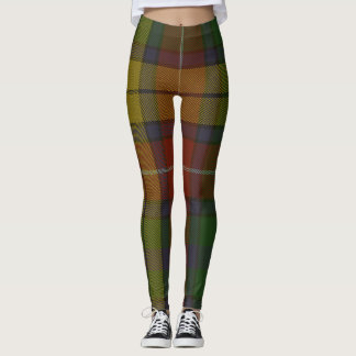 Buchanan Tartan Clan Plaid Leggings