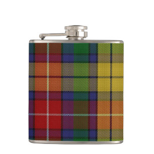 Buchanan Tartan Flask