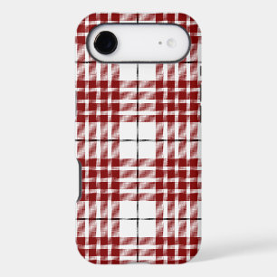 Buchanan tartan red white plaid iPhone 17 air case
