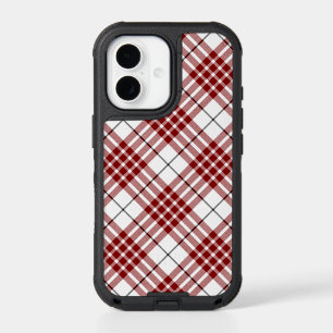 Buchanan tartan red white plaid iPhone 17 case