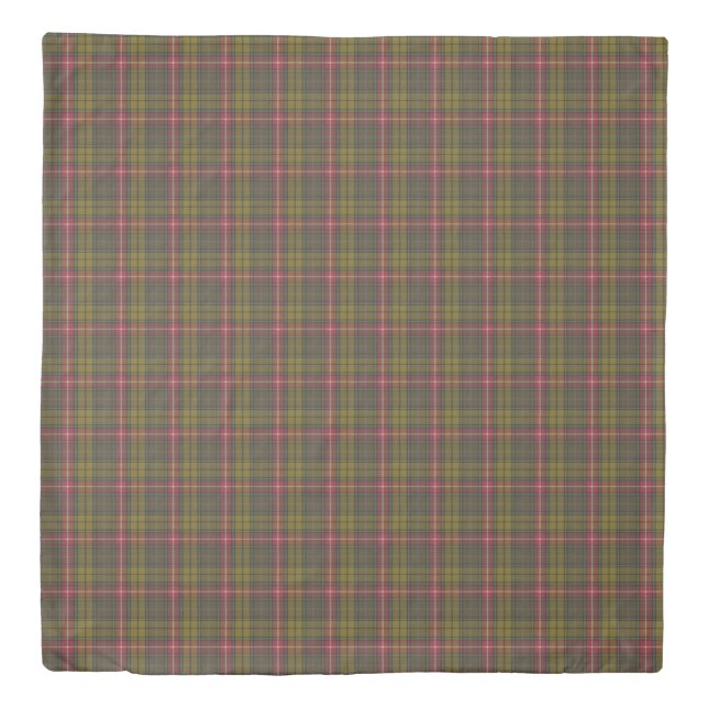 Buchanan Weathered Original Scottish Tartan Duvet Cover (Front)