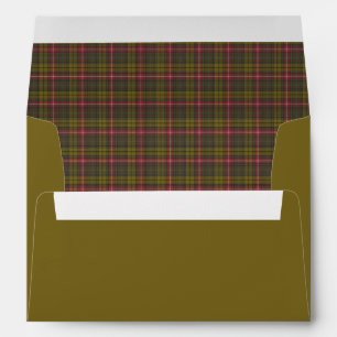 Buchanan Weathered Original Scottish Tartan Envelope