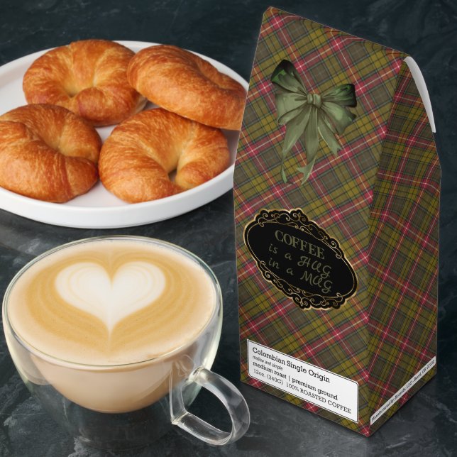 Buchanan Weathered Original Scottish Tartan Favor  Roasted Coffee (Breakfast)