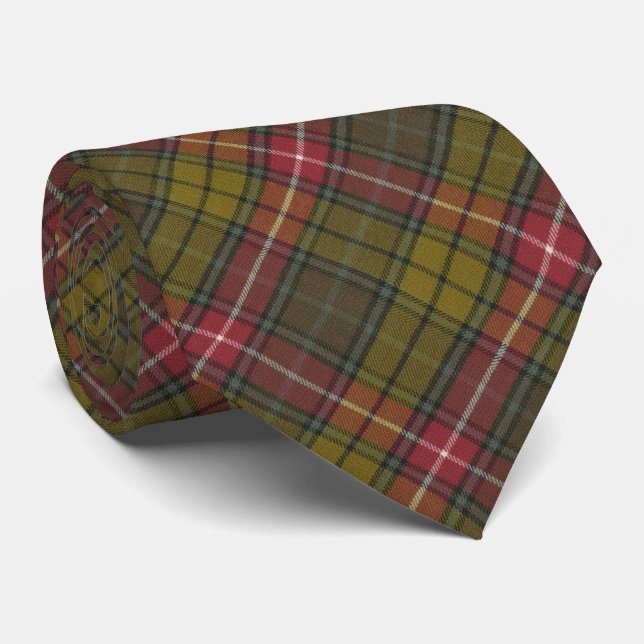 Buchanan Weathered Original Scottish Tartan Neck Tie (Rolled)