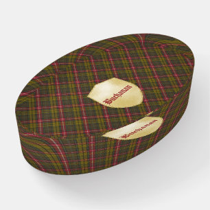 Buchanan Weathered Scottish Tartan Paperweight