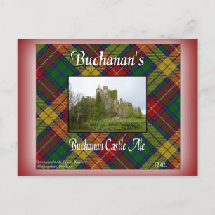 Buchanan's Buchanan Castle Ale Postcard