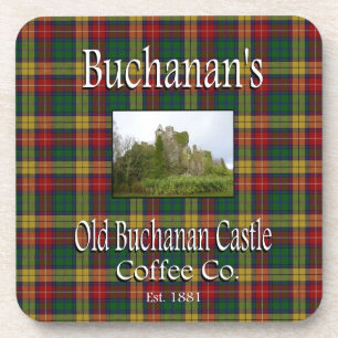 Buchanan's Old Buchanan Castle Coffee Co. Beverage Coaster
