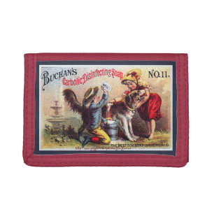 "Buchan's Carbolics Disinfecting Soap" Tri-fold Wallet
