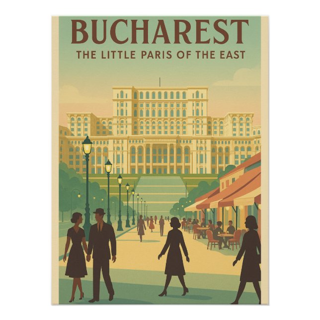 Bucharest Charm – Little Paris of the East Poster (Front)