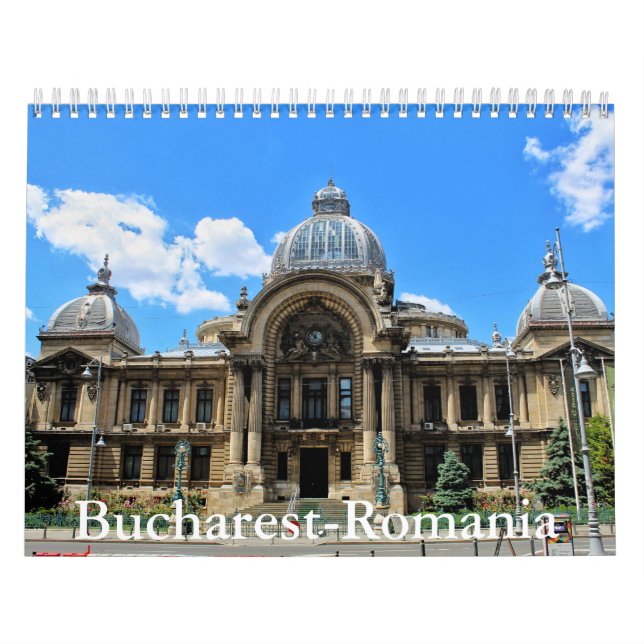 Bucharest-Romania Calendar (Cover)