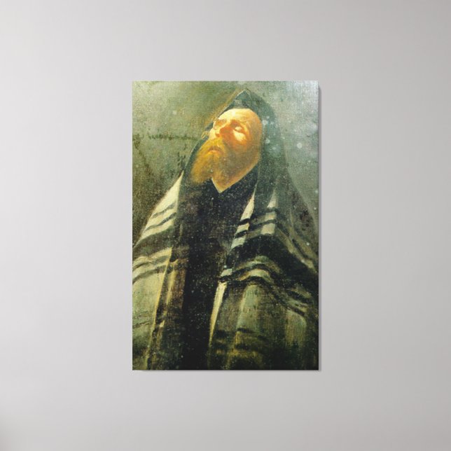 BUCHBINDER - RABBI PRAYING - WRAPPED CANVAS GIFTS PRINT (Front)
