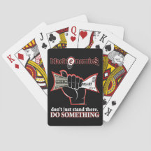 "Buck and Ballot" BLANC Playing Cards