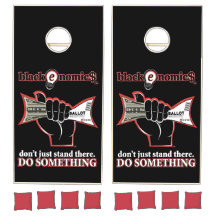 "Buck and Ballot" Cornhole Set