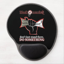 "Buck and Ballot" Gel Mousepad (Black)