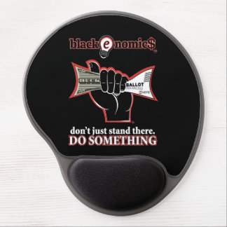 "Buck and Ballot" Gel Mousepad (Black)
