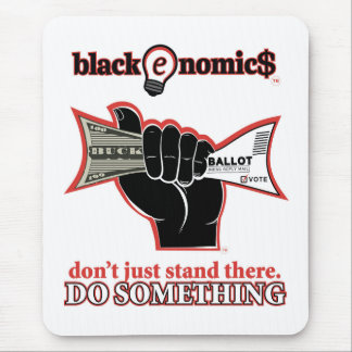 "Buck and Ballot" Standard Mousepad (White)