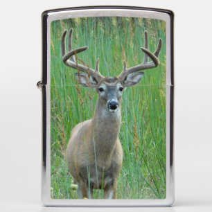 Buck Antlers Zippo Lighter