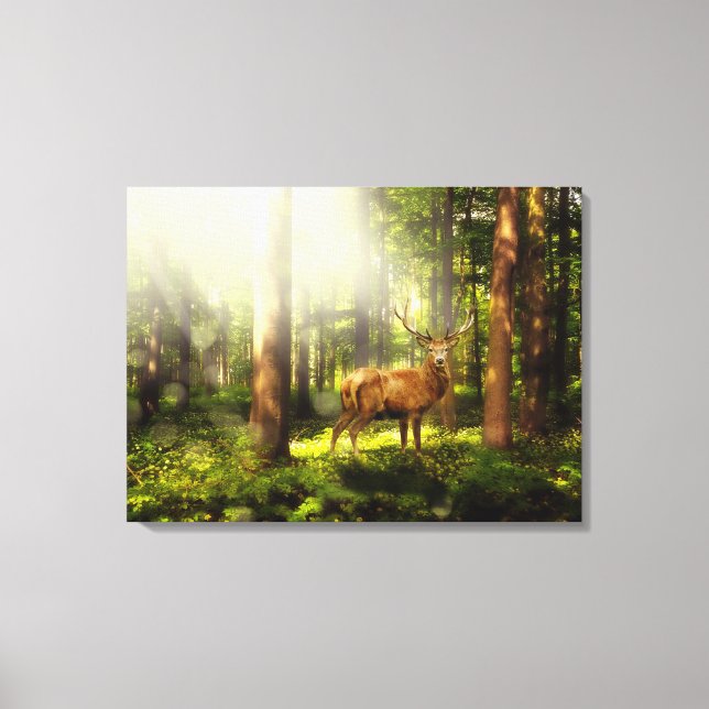Buck Canvas Print (Front)