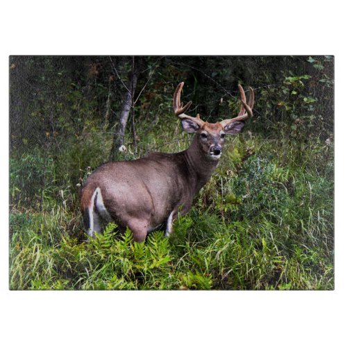 Buck Deer Large Cutting Board