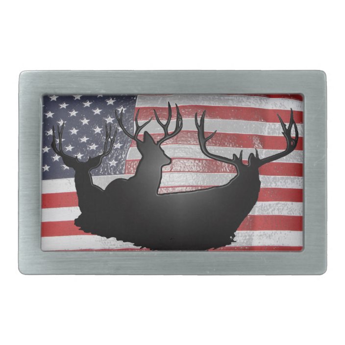 mule deer belt buckle