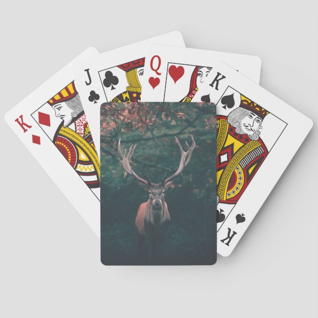 Buck Deer Wild Animal Poker Cards (Back)