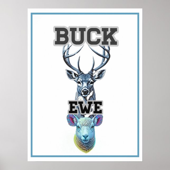 BUCK EWE  POSTER (Front)
