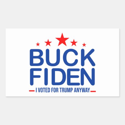BUCK FIDEN Sticker