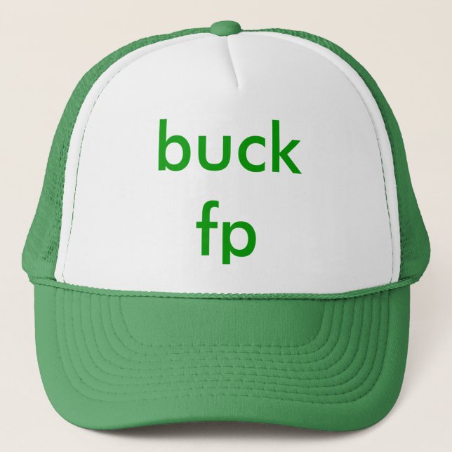 buck fp trucker hat (Front)