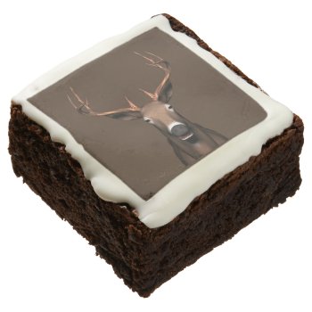 Buck Head Chocolate Brownie by Emangl3D at Zazzle