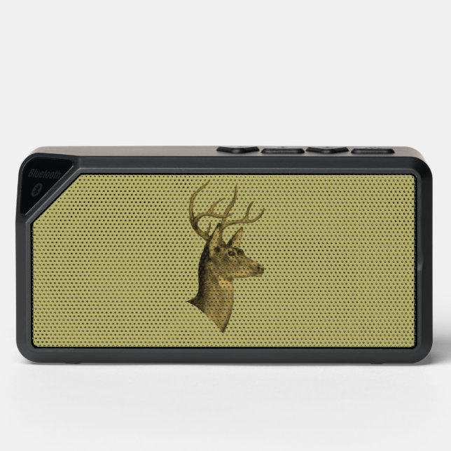 Buck Head Dark Khaki Bluetooth Speaker (Front)