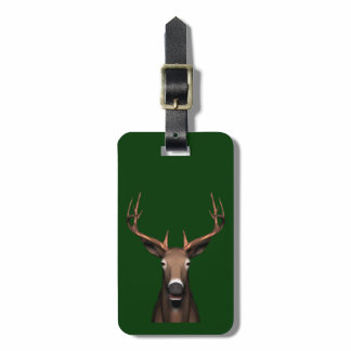 Buck Head Luggage Tag