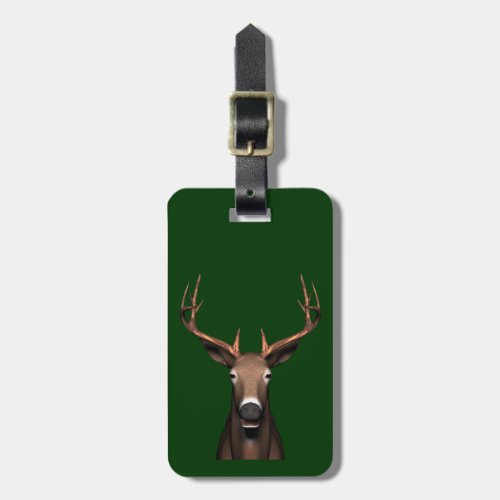 Buck Head Luggage Tag