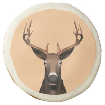 Buck Head Sugar Cookie by Emangl3D at Zazzle