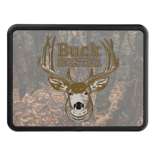 Buck Hunter Hitch Cover (Front)