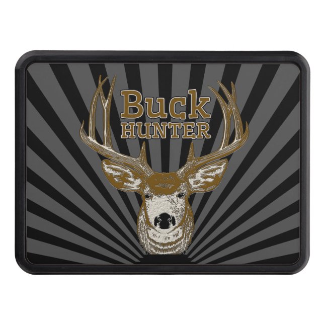 Buck Hunter Hitch Cover (Front)