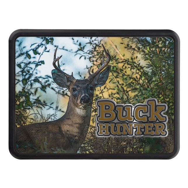 Buck Hunter  Hitch Cover (Front)