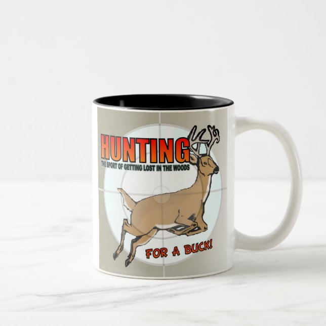 Buck Hunting Mug (Right)