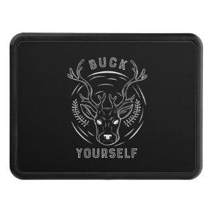 Buck Hunting Yourself Hitch Cover